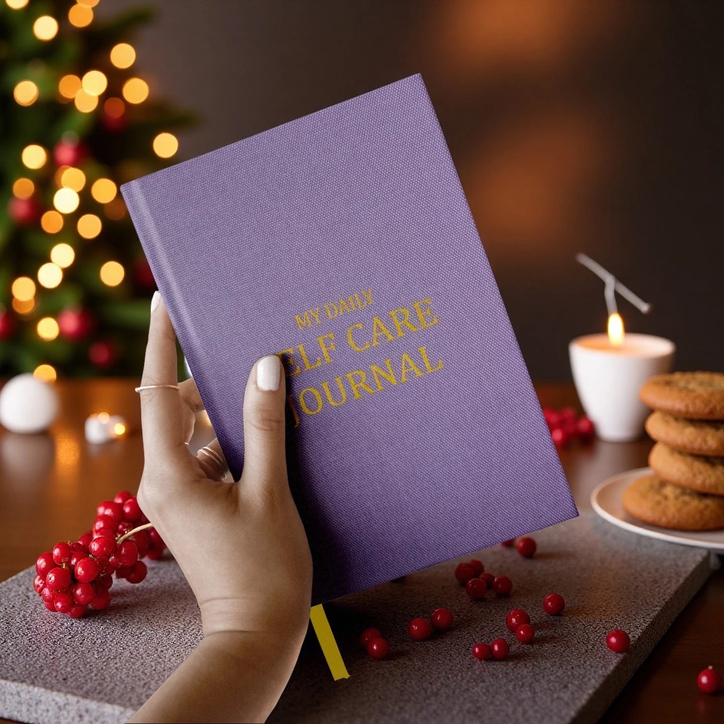 Mindfulness Journal for Mental Wellness - Daily Self Care Routine Tracker with Mood Logs, Positive Habits, Gratitude Prompts