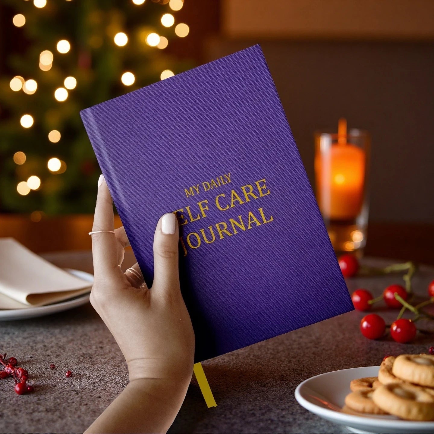 Mindfulness Journal for Mental Wellness - Daily Self Care Routine Tracker with Mood Logs, Positive Habits, Gratitude Prompts